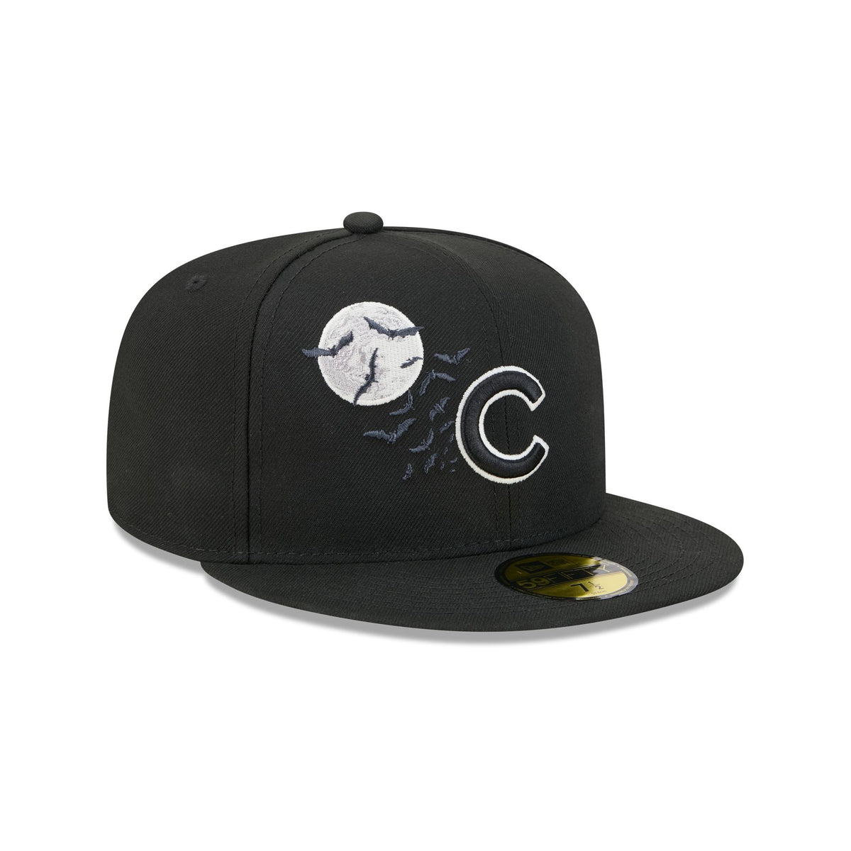 Chicago Cubs Glow-in-the-Dark Bats 59FIFTY Fitted Hat