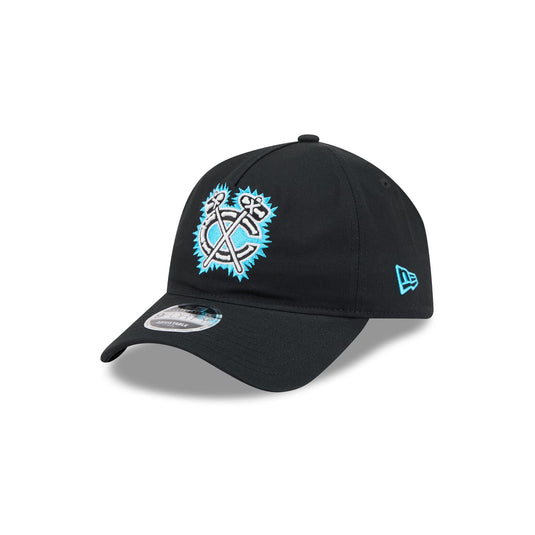 Chicago Blackhawks Electric Shock 9FORTY A-Frame Unstructured Snapback Hat