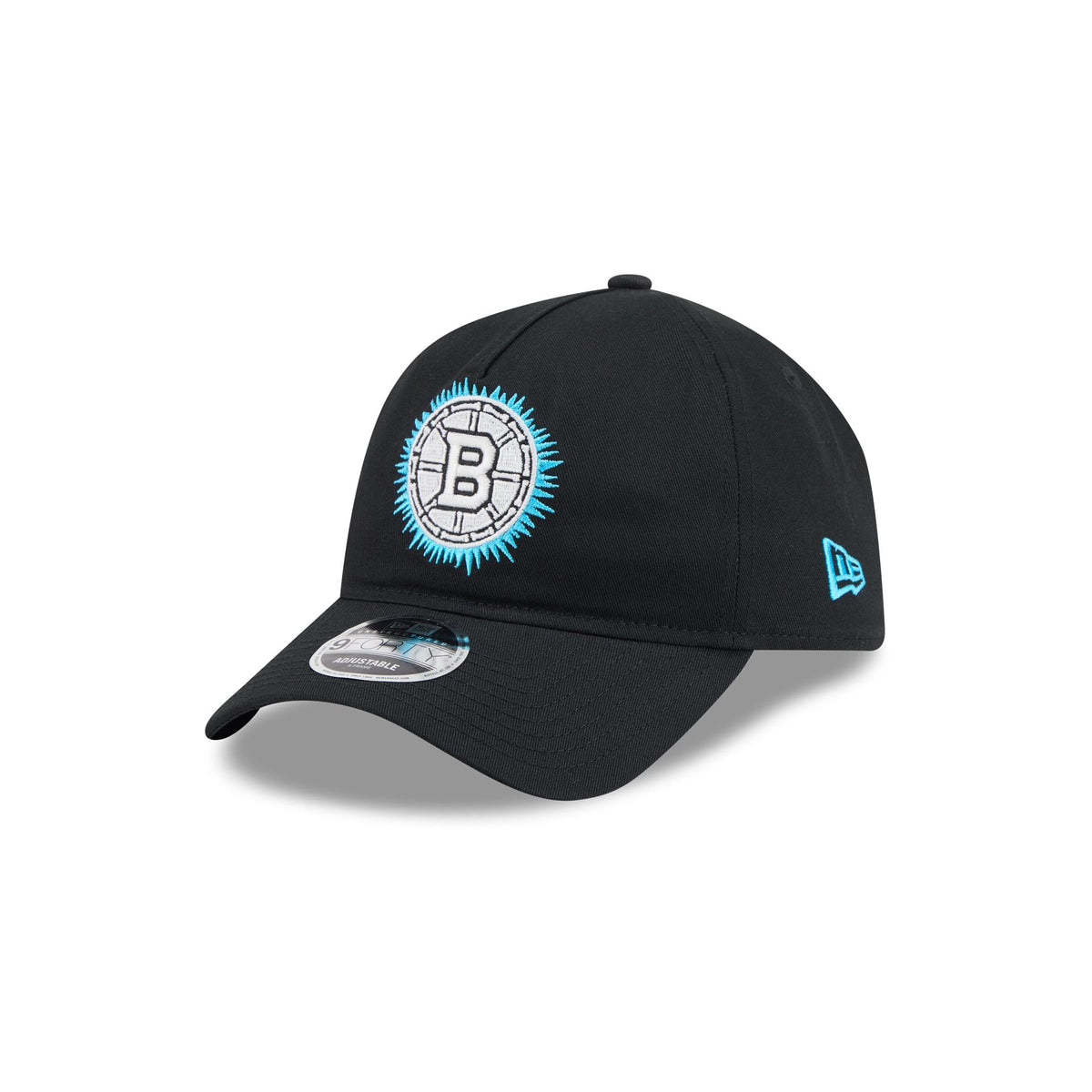 Boston Bruins Electric Shock 9FORTY A-Frame Unstructured Snapback Hat
