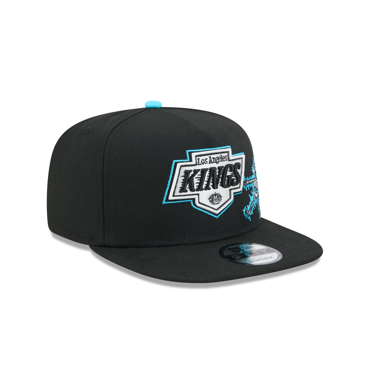 Los Angeles Kings Electric Shock Skeleton 9FIFTY A-Frame Snapback Hat