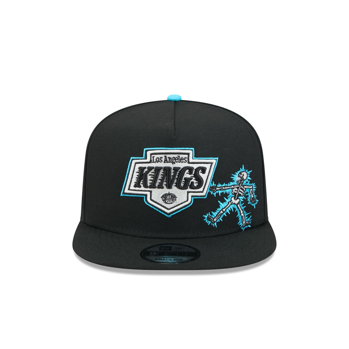 Los Angeles Kings Electric Shock Skeleton 9FIFTY A-Frame Snapback Hat