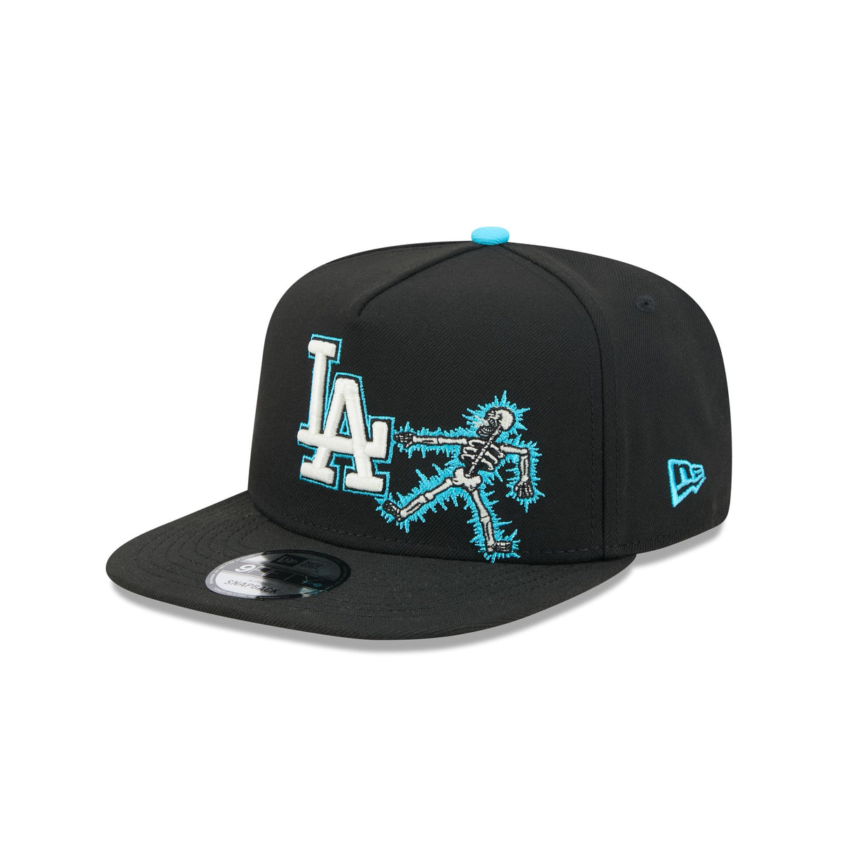 Los Angeles Dodgers Electric Shock Skeleton 9FIFTY A-Frame Snapback Hat