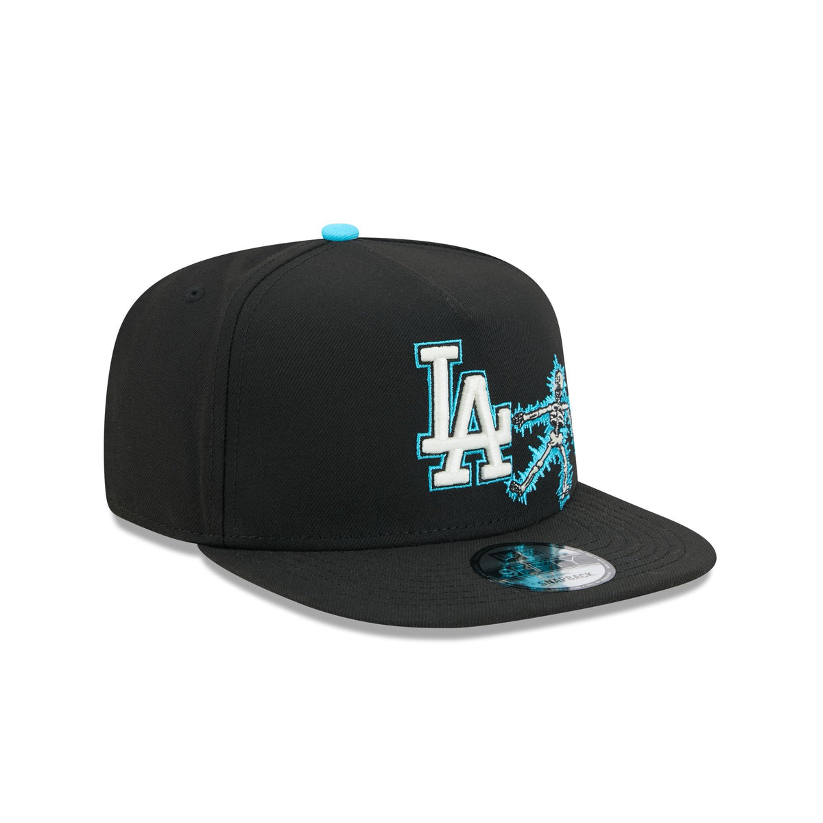 Los Angeles Dodgers Electric Shock Skeleton 9FIFTY A-Frame Snapback Hat