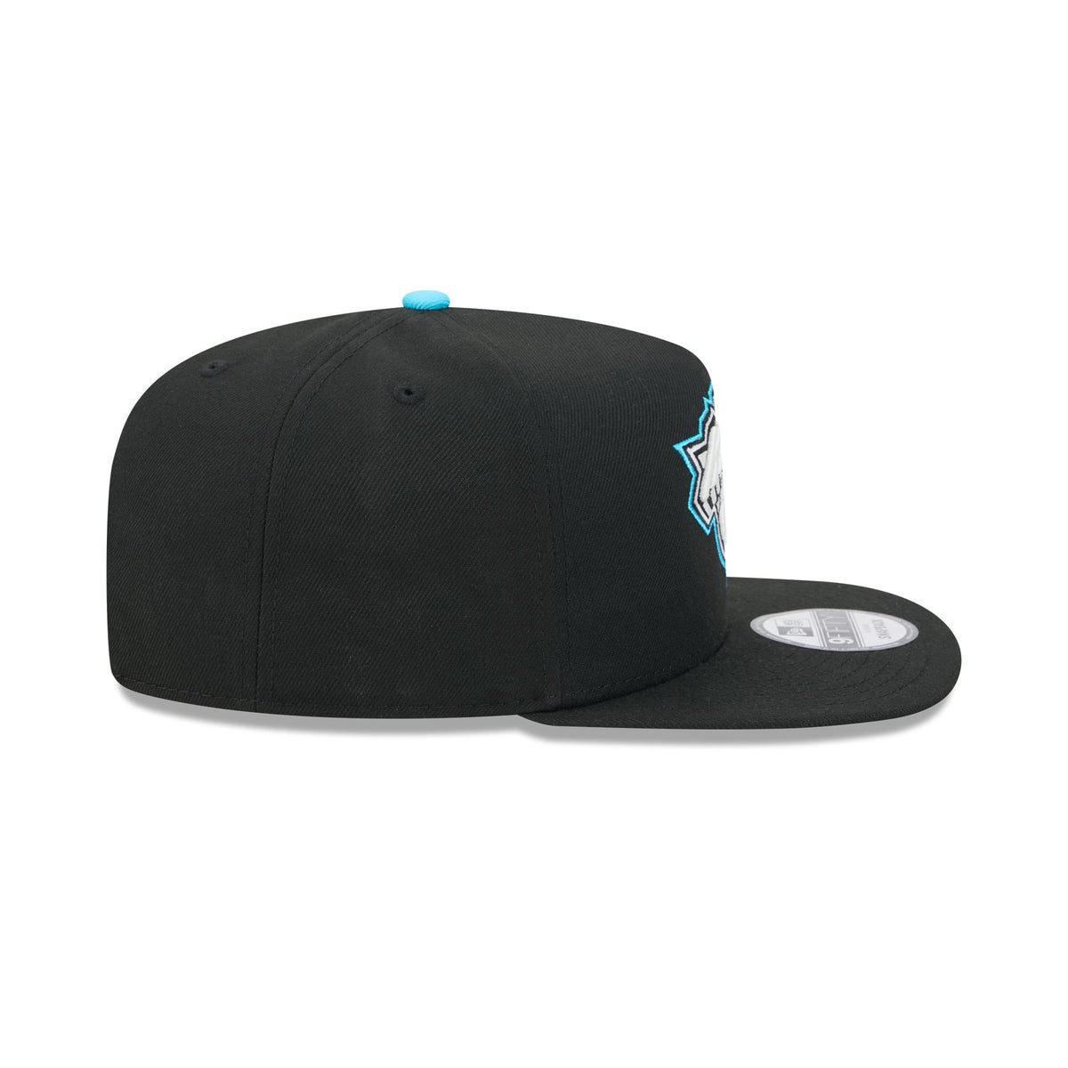 New York Knicks Electric Shock Skeleton 9FIFTY A-Frame Snapback Hat