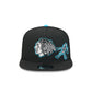 Chicago Blackhawks Electric Shock Skeleton 9FIFTY A-Frame Snapback Hat