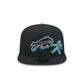 Buffalo Bills Electric Shock Skeleton 9FIFTY A-Frame Snapback Hat