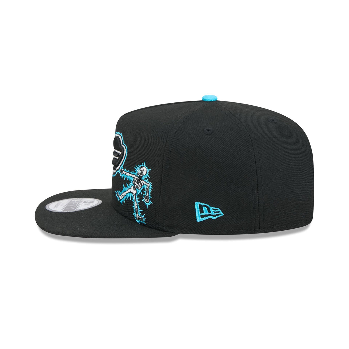 Buffalo Bills Electric Shock Skeleton 9FIFTY A-Frame Snapback Hat