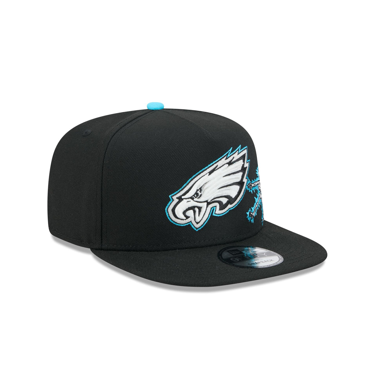 Philadelphia Eagles Electric Shock Skeleton 9FIFTY A-Frame Snapback Hat