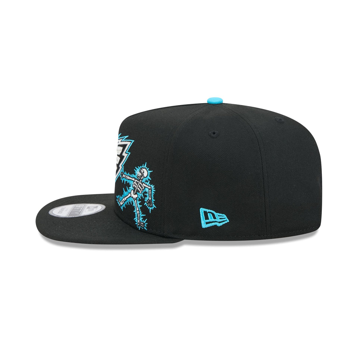 Philadelphia Eagles Electric Shock Skeleton 9FIFTY A-Frame Snapback Hat