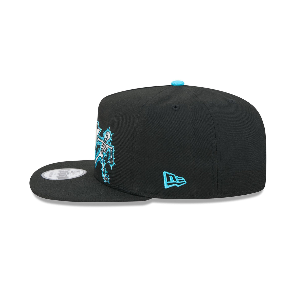 Houston Astros Electric Shock Skeleton 9FIFTY A-Frame Snapback Hat