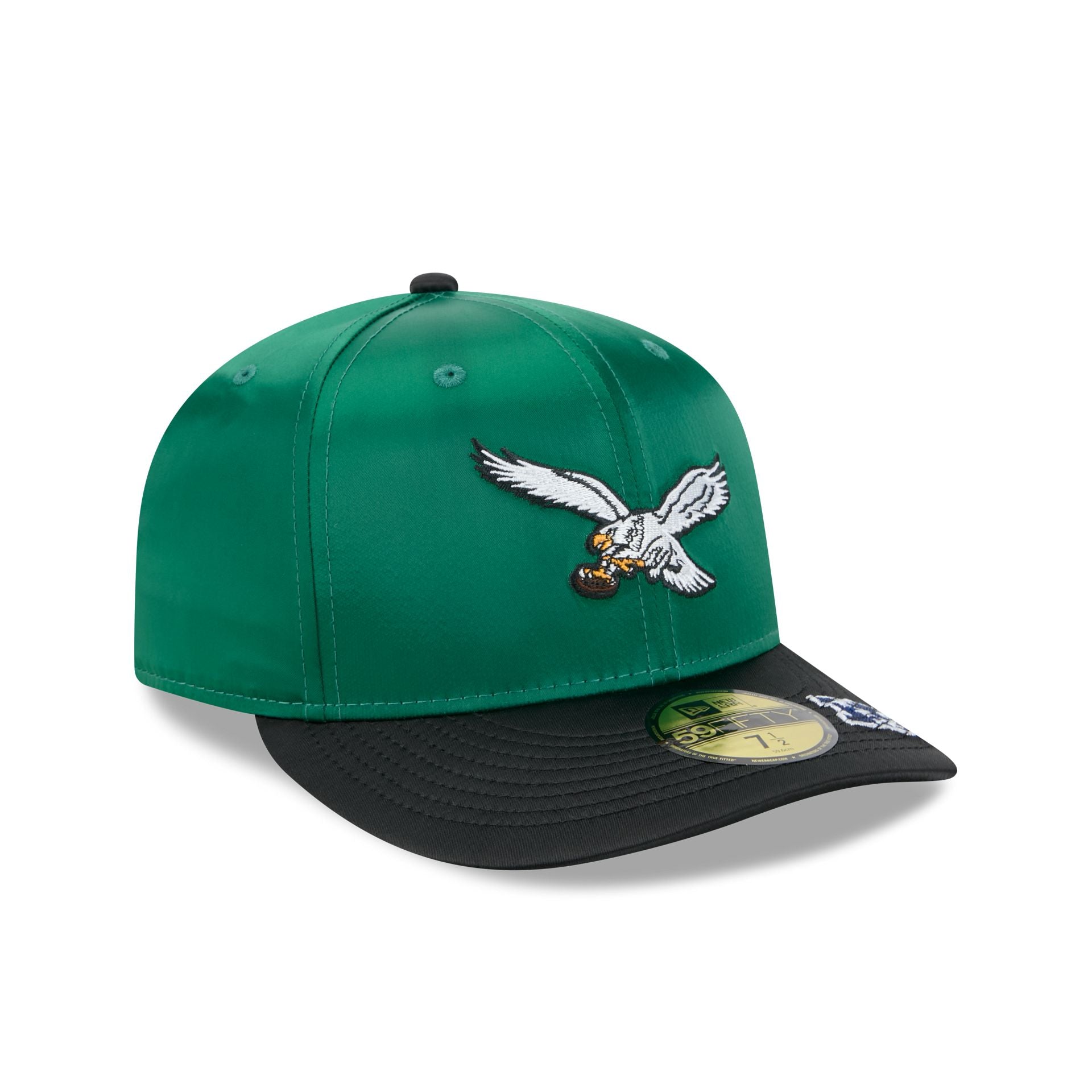 Just Caps Satin Philadelphia Eagles 59FIFTY Fitted Hat