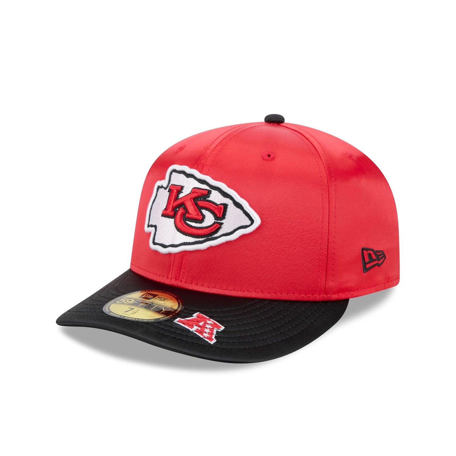 Just Caps Satin Kansas City Chiefs 59FIFTY Fitted Hat