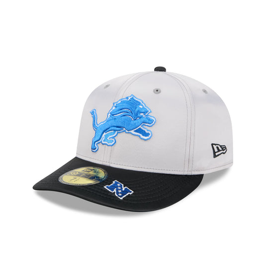 Just Caps Satin Detroit Lions 59FIFTY Fitted Hat