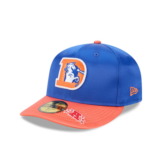 Just Caps Satin Denver Broncos 59FIFTY Fitted Hat