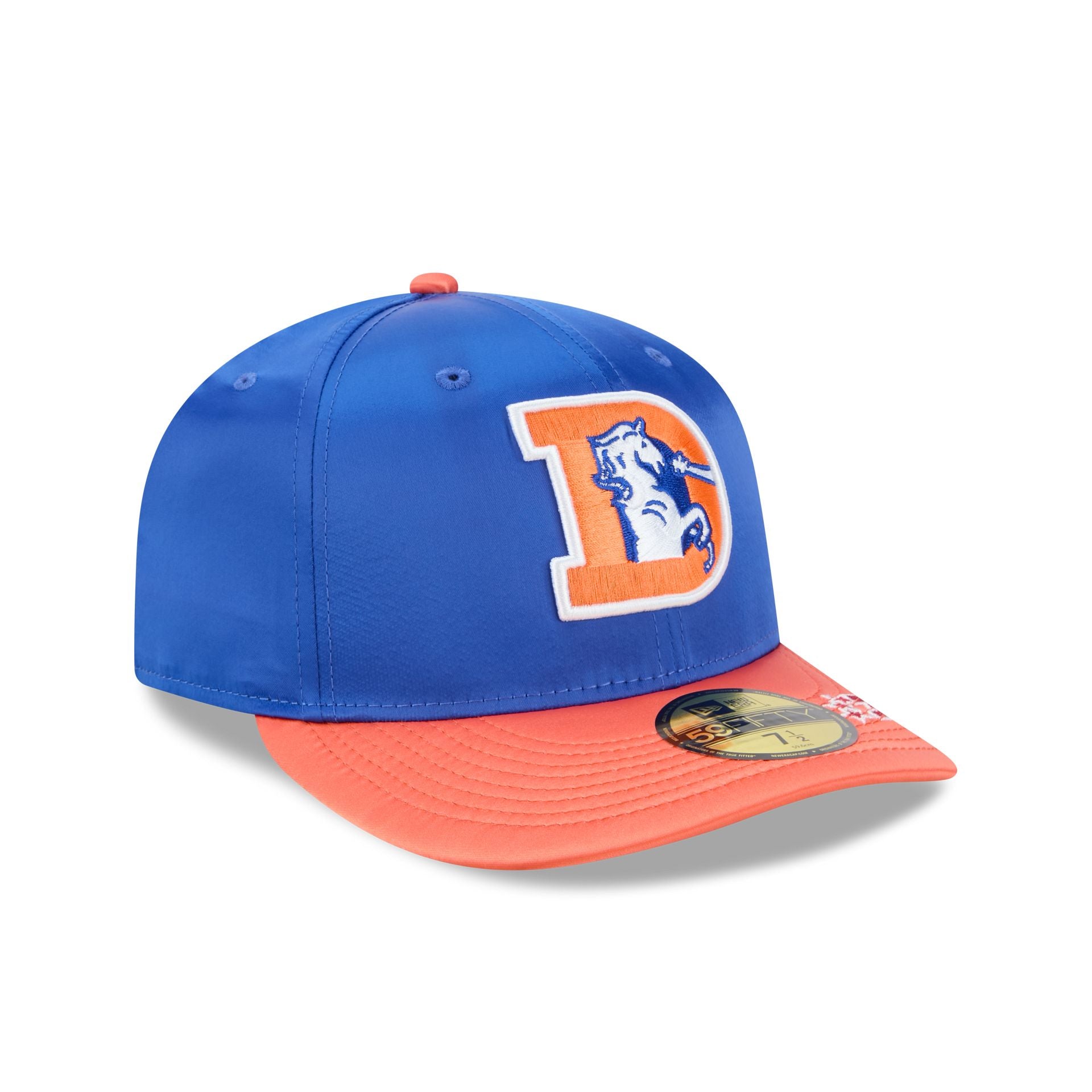 Just Caps Satin Denver Broncos 59FIFTY Fitted Hat
