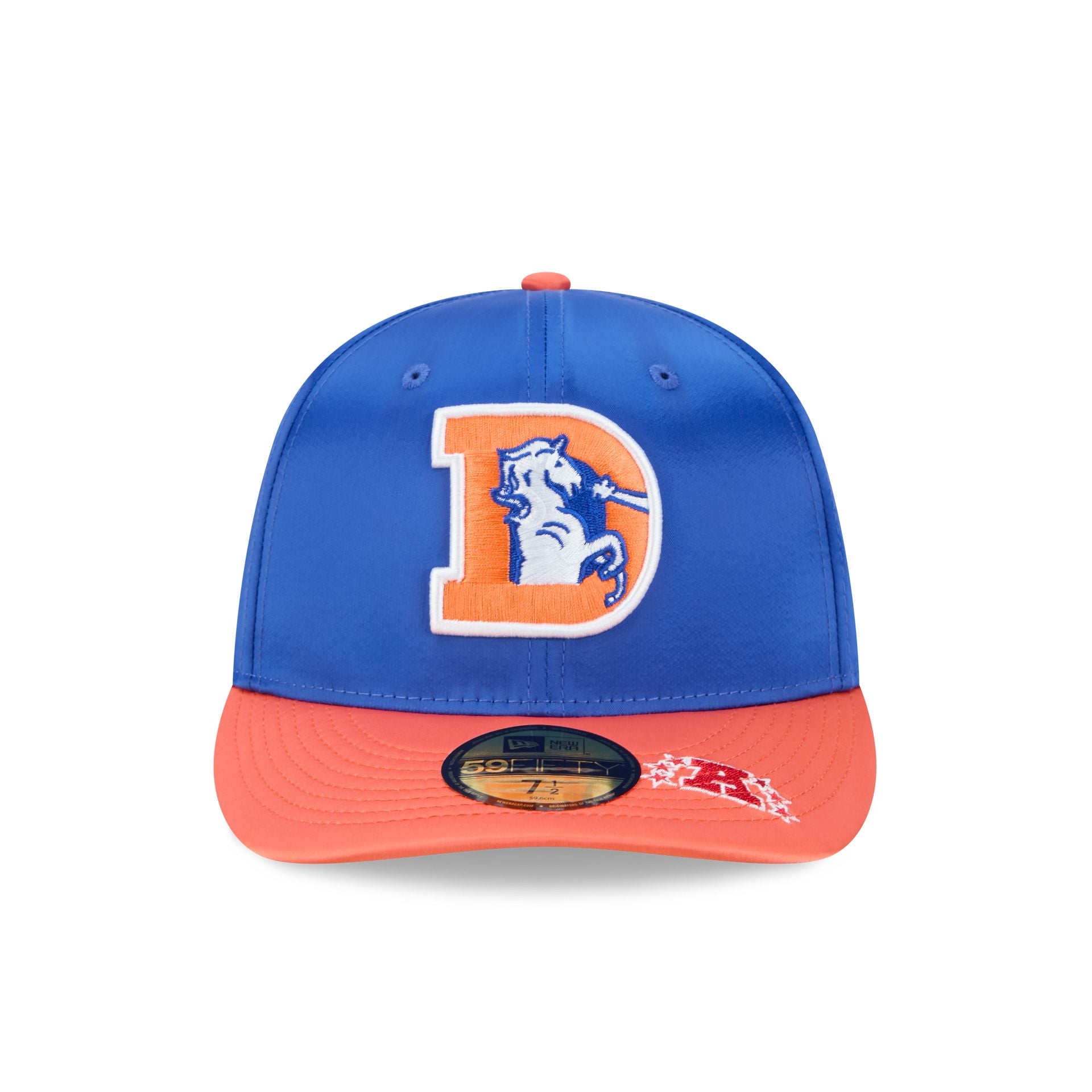 Just Caps Satin Denver Broncos 59FIFTY Fitted Hat