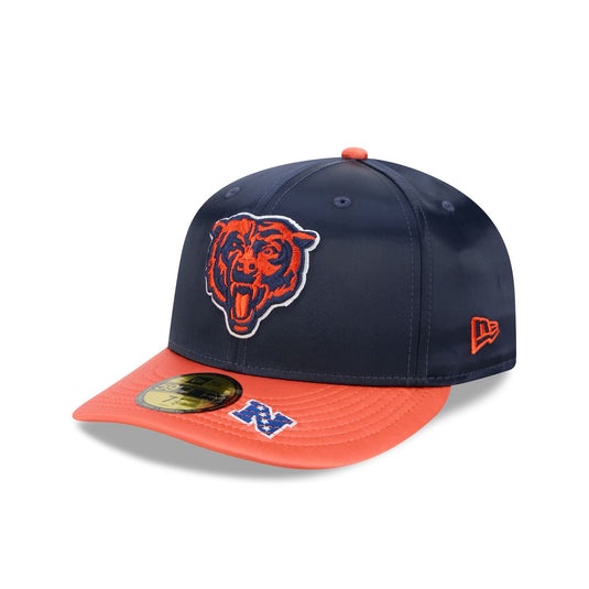 Just Caps Satin Chicago Bears 59FIFTY Fitted Hat