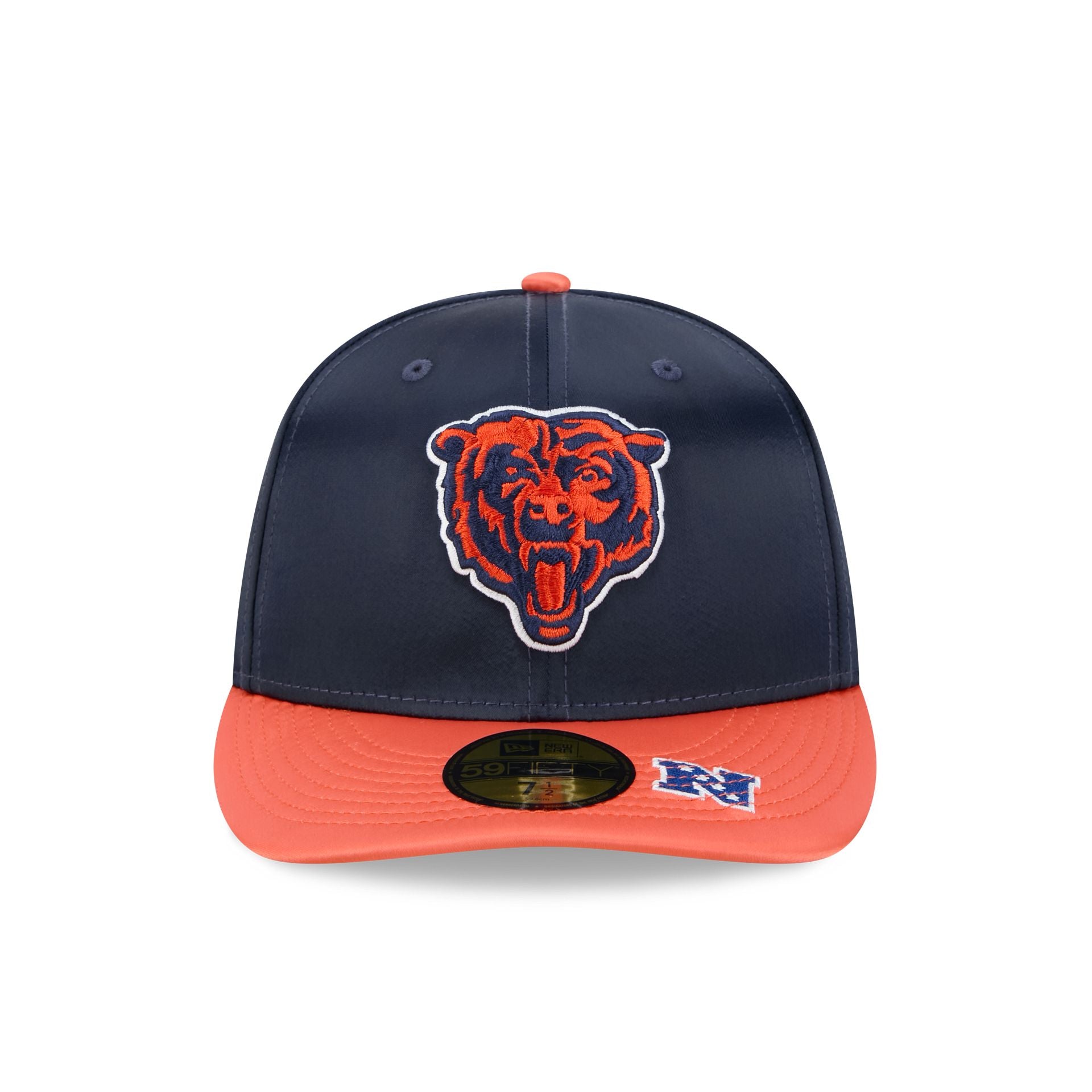 Just Caps Satin Chicago Bears 59FIFTY Fitted Hat