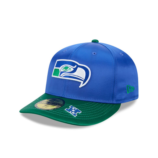 Just Caps Satin Seattle Seahawks 59FIFTY Fitted Hat