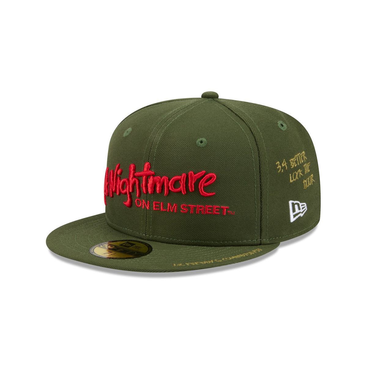A Nightmare on Elm Street Olive 59FIFTY Fitted Hat