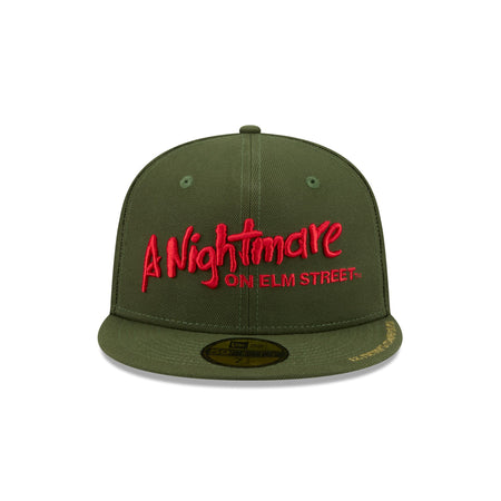 A Nightmare on Elm Street Olive 59FIFTY Fitted Hat