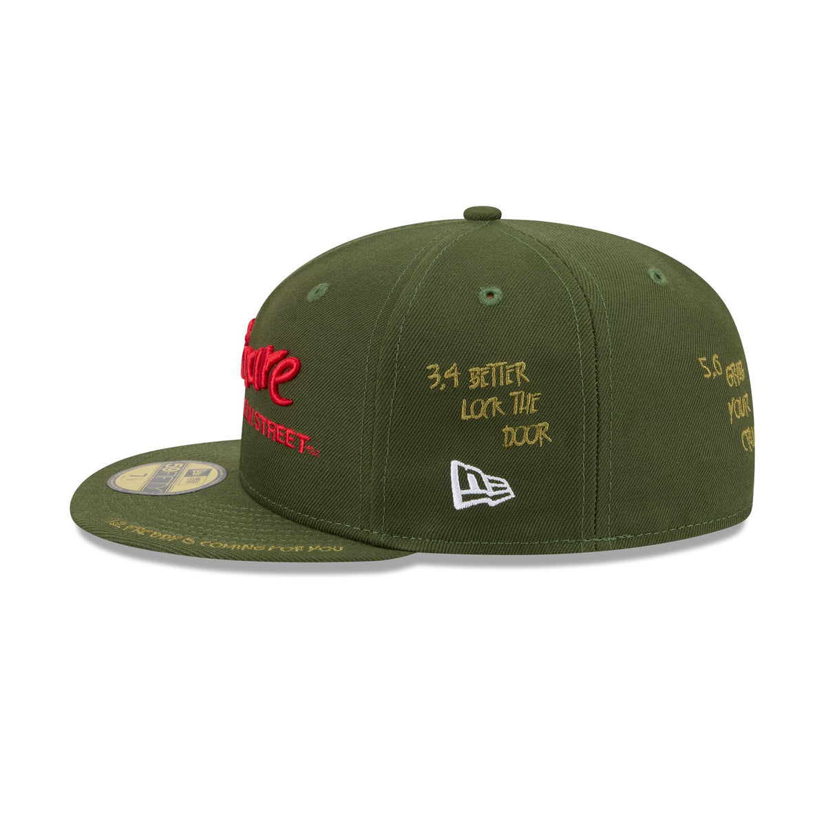 A Nightmare on Elm Street Olive 59FIFTY Fitted Hat