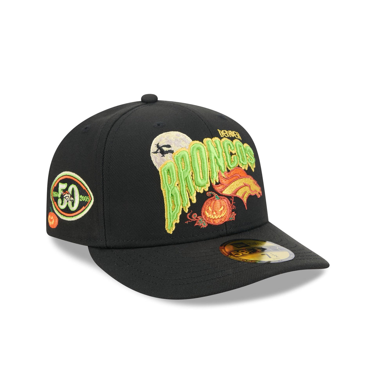 Denver Broncos Pumpkin Patch 59FIFTY Fitted Hat