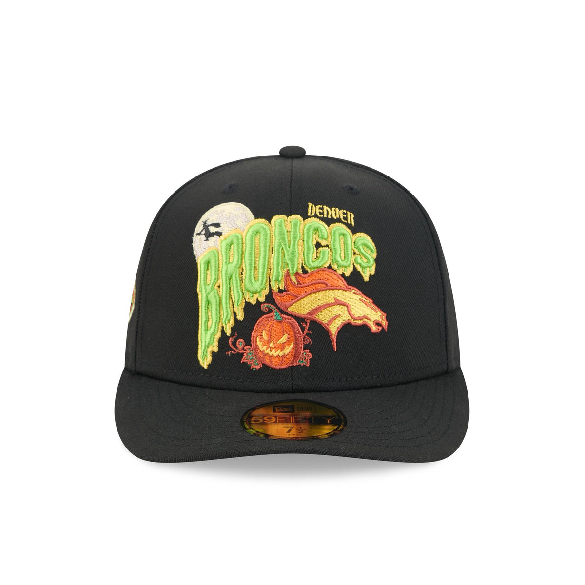 Denver Broncos Pumpkin Patch 59FIFTY Fitted Hat
