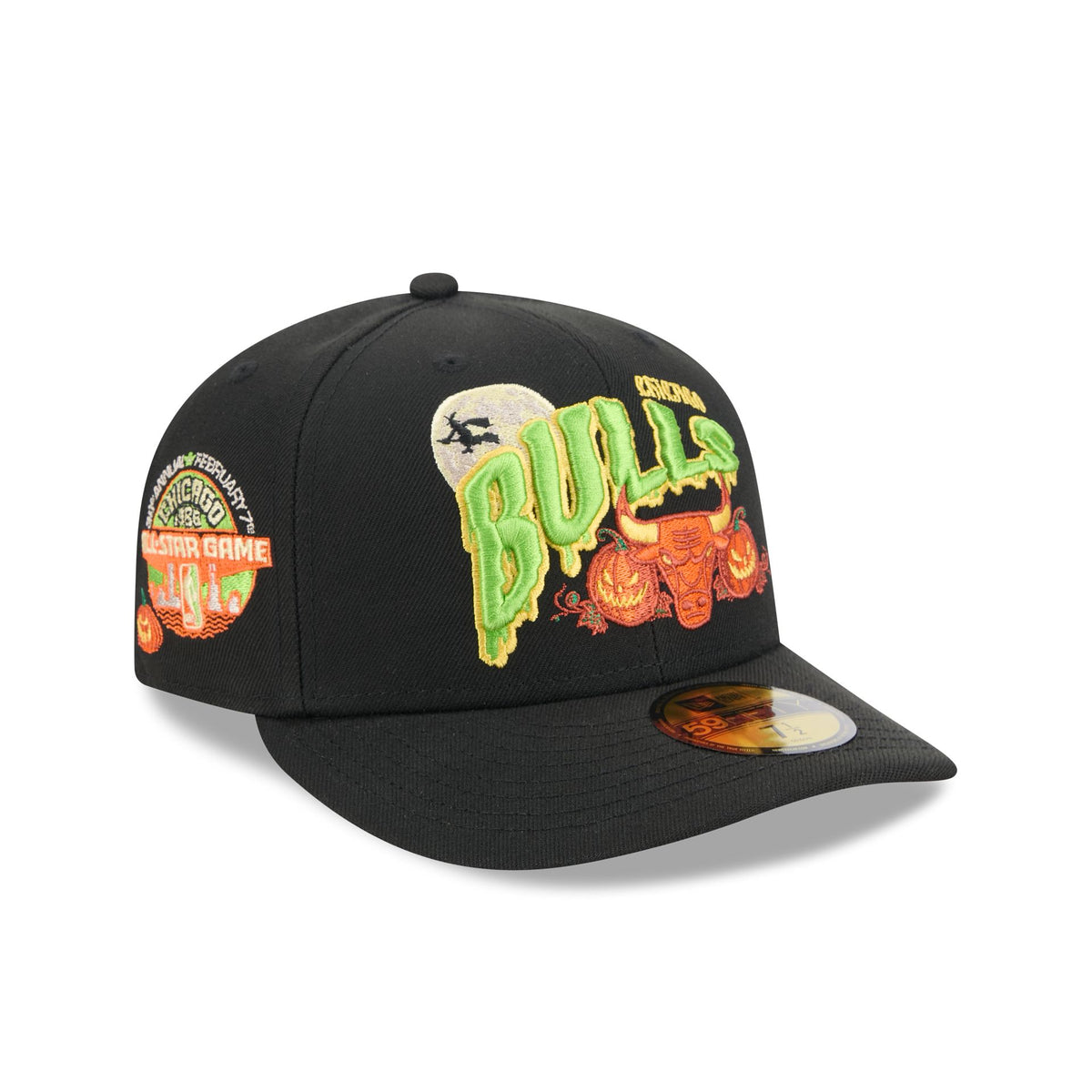 Chicago Bulls Pumpkin Patch 59FIFTY Fitted Hat