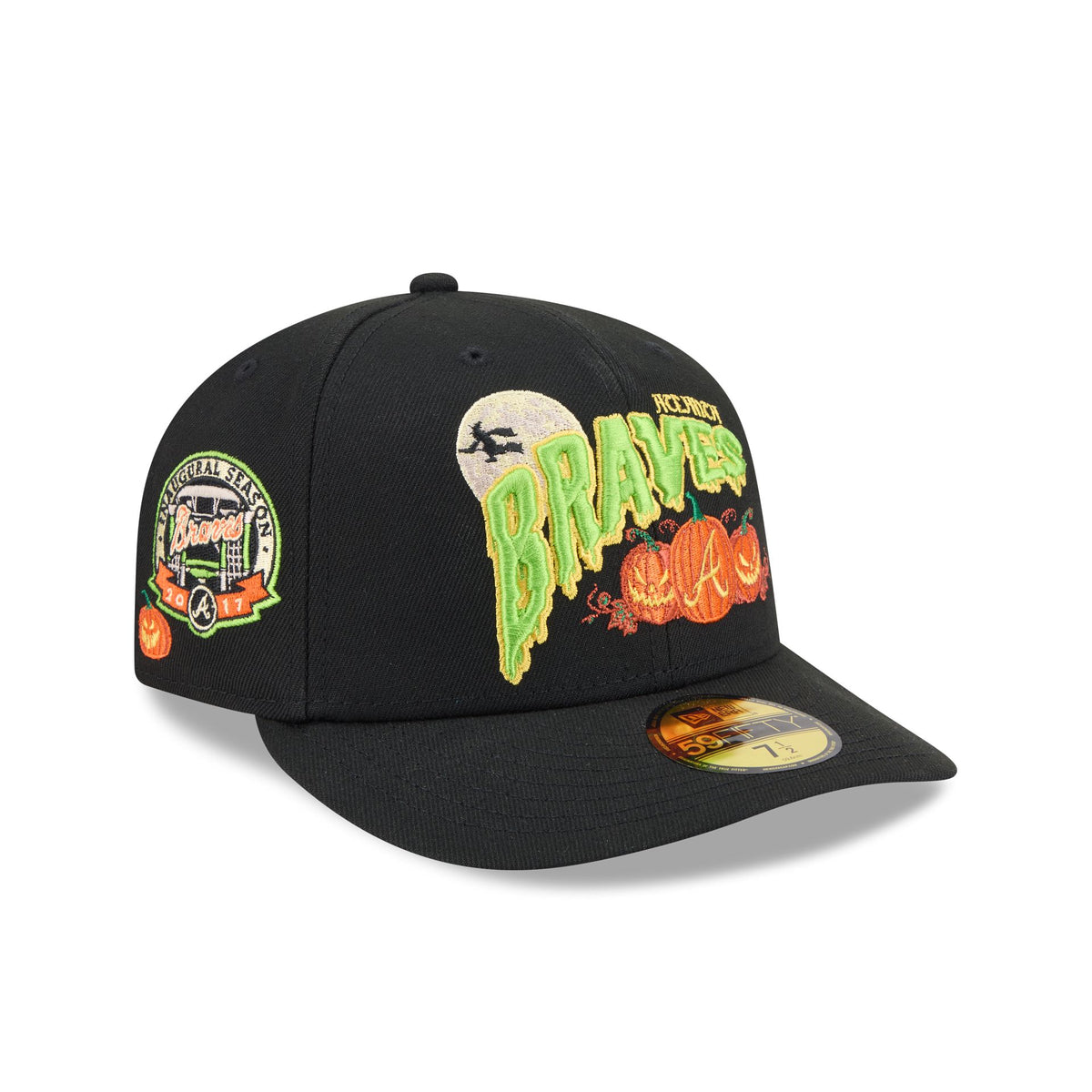 Atlanta Braves Pumpkin Patch 59FIFTY Fitted Hat