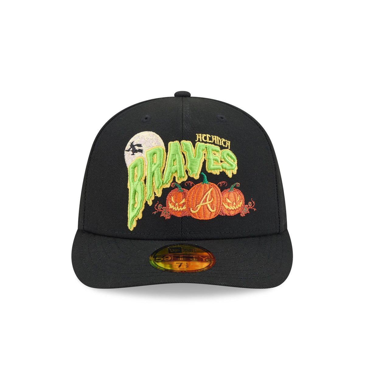 Atlanta Braves Pumpkin Patch 59FIFTY Fitted Hat