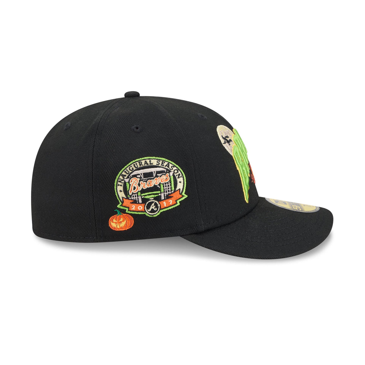 Atlanta Braves Pumpkin Patch 59FIFTY Fitted Hat