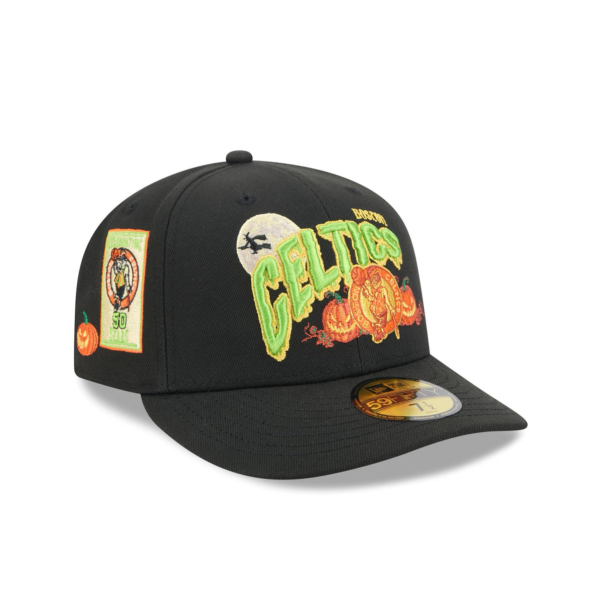 Boston Celtics Pumpkin Patch 59FIFTY Fitted Hat