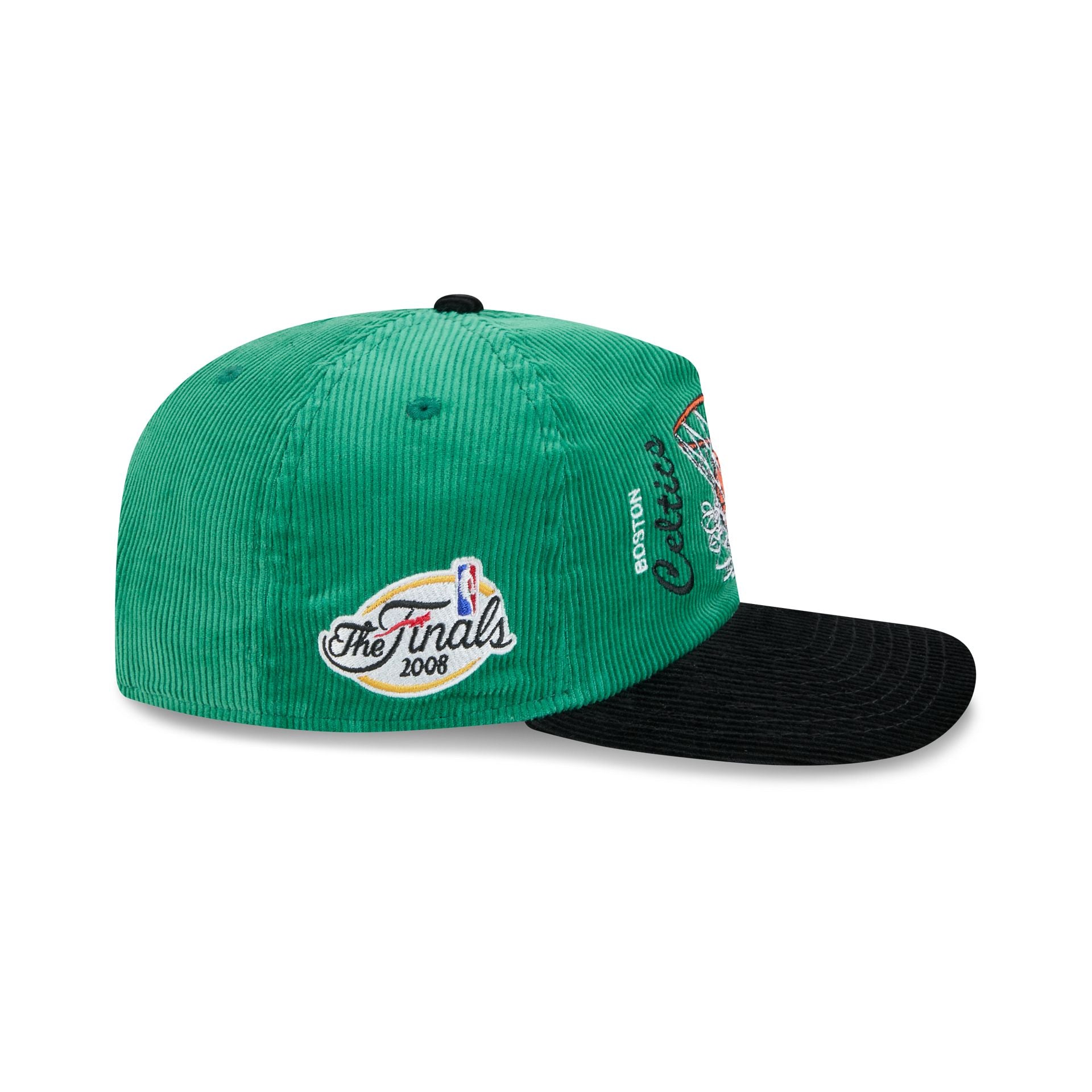 Boston Celtics Retro Pack Team Ball 19TWENTY Snapback Hat – New