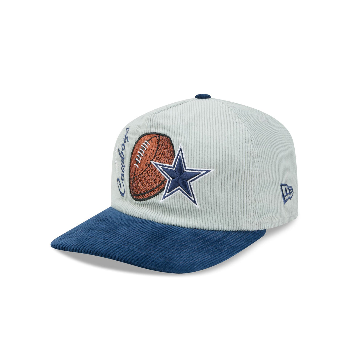 Dallas Cowboys Retro Pack Team Ball 19TWENTY Snapback Hat