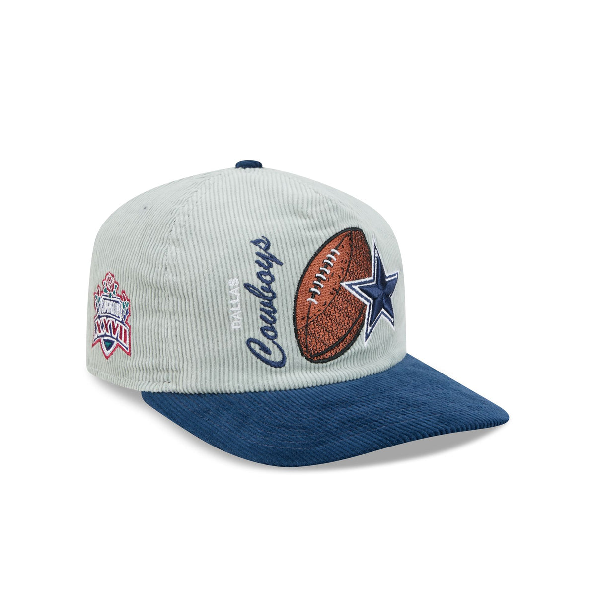 Dallas Cowboys Retro Pack Team Ball 19TWENTY Snapback Hat