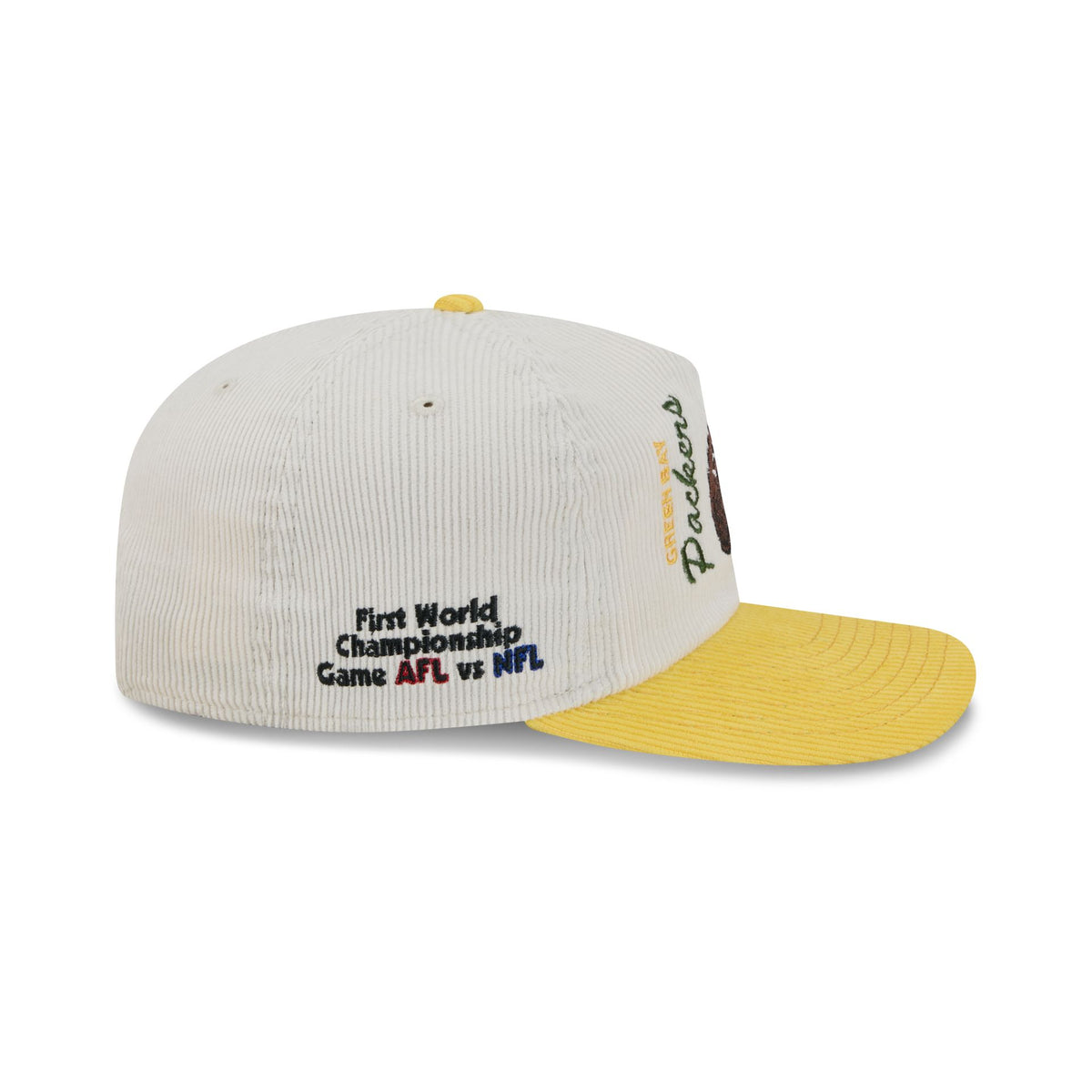 Green Bay Packers Retro Pack Team Ball 19TWENTY Snapback Hat