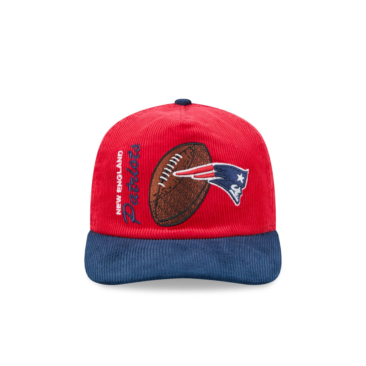 New England Patriots Retro Pack Team Ball 19TWENTY Snapback Hat