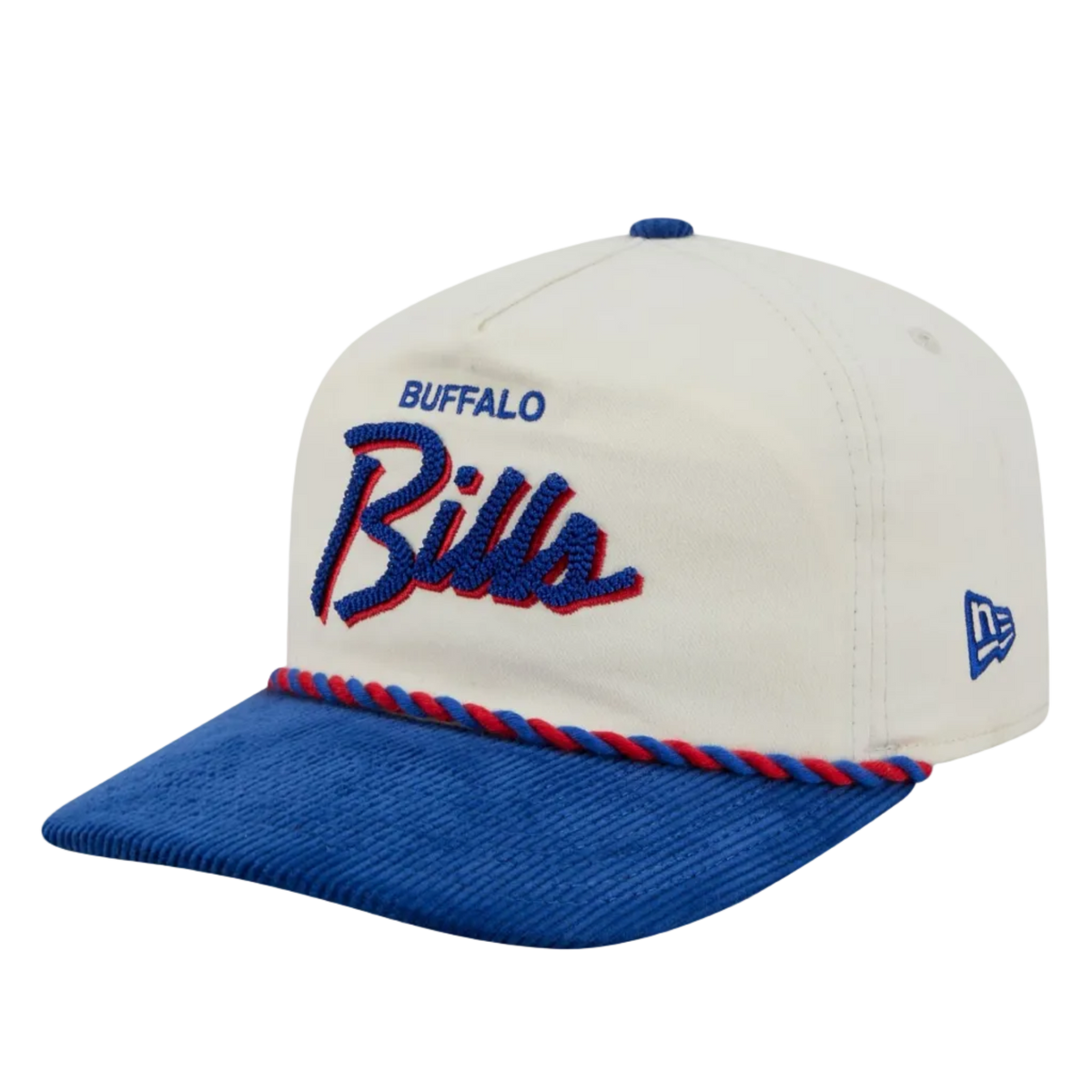 Buffalo Bills Retro Pack Script Rope 19TWENTY Snapback Hat