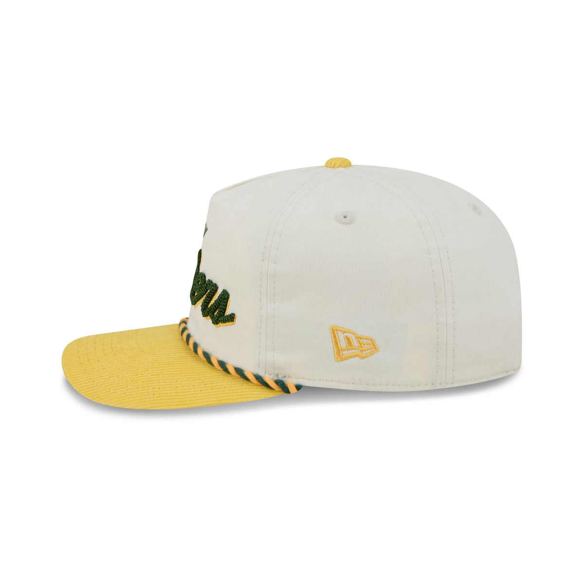 Green Bay Packers Retro Pack Script Rope 19TWENTY Snapback Hat