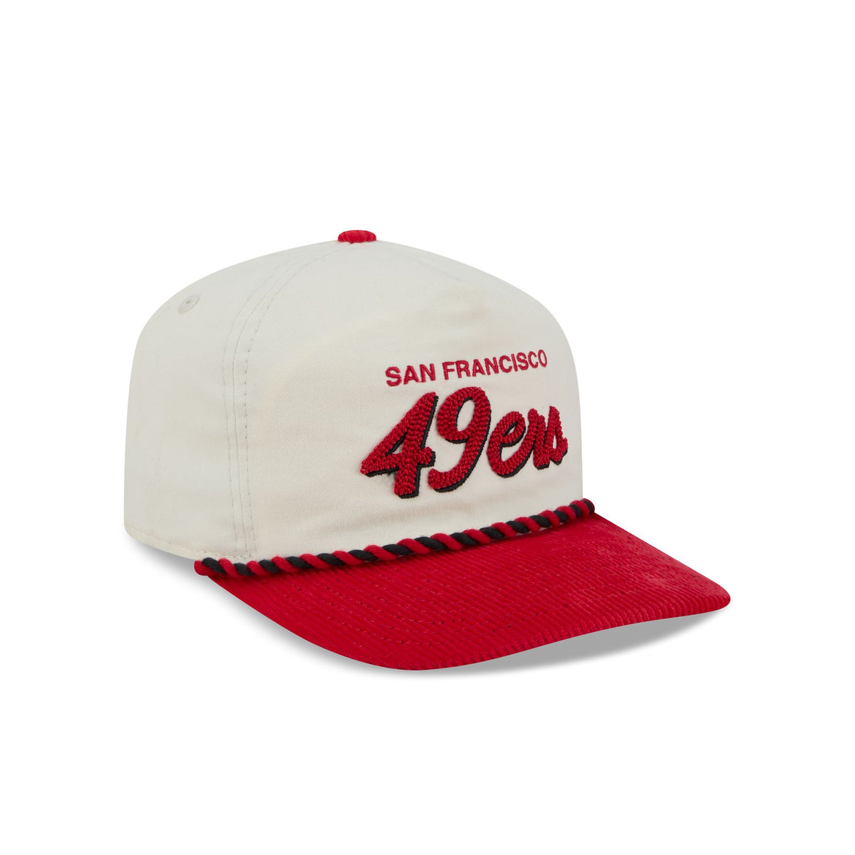 San Francisco 49ers Retro Pack Script Rope 19TWENTY Snapback Hat
