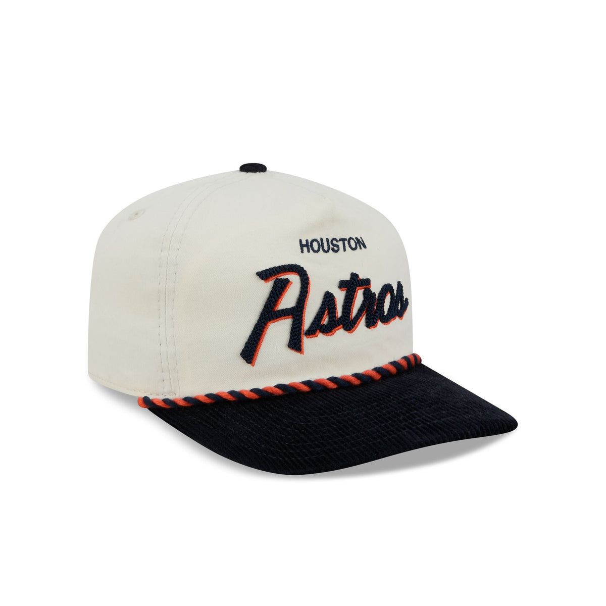 Houston Astros Retro Pack Script Rope 19TWENTY Snapback Hat