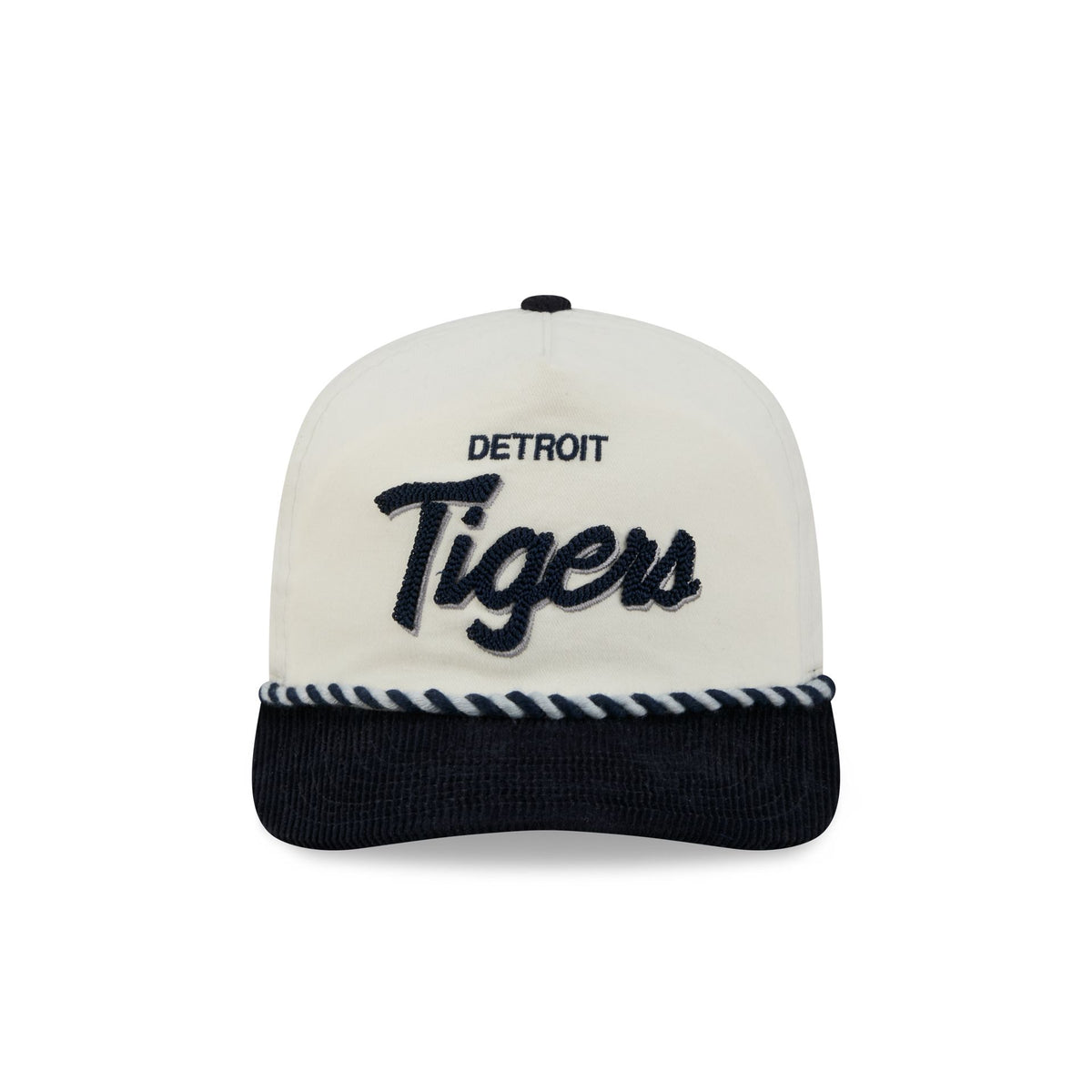 Detroit Tigers Retro Pack Script Rope 19TWENTY Snapback Hat