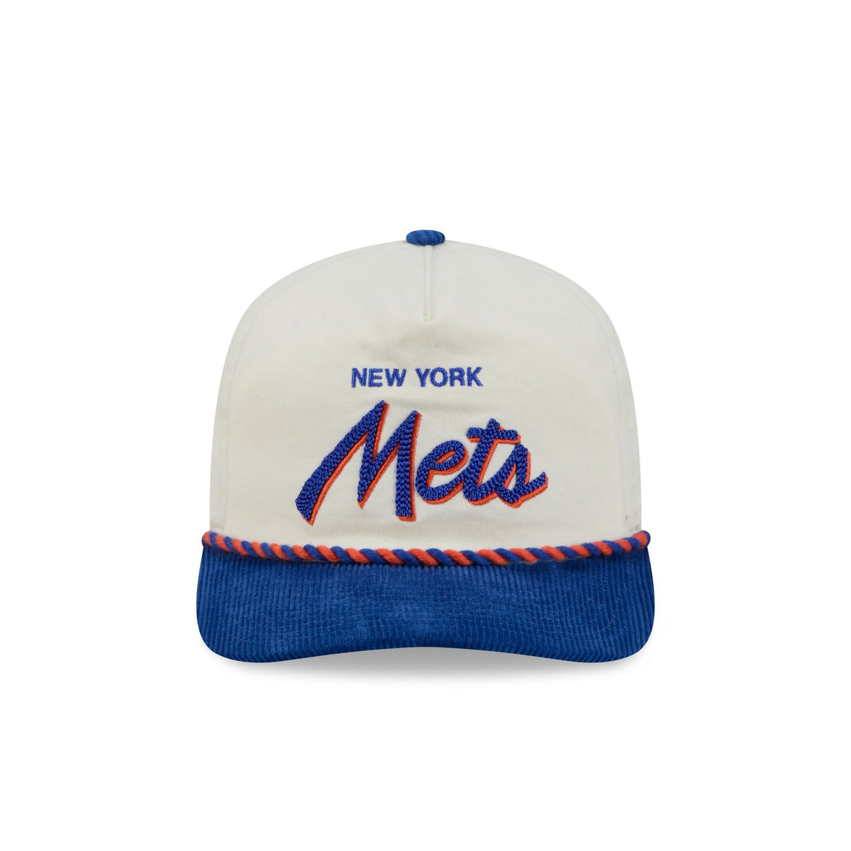 New York Mets Retro Pack Script Rope 19TWENTY Snapback Hat