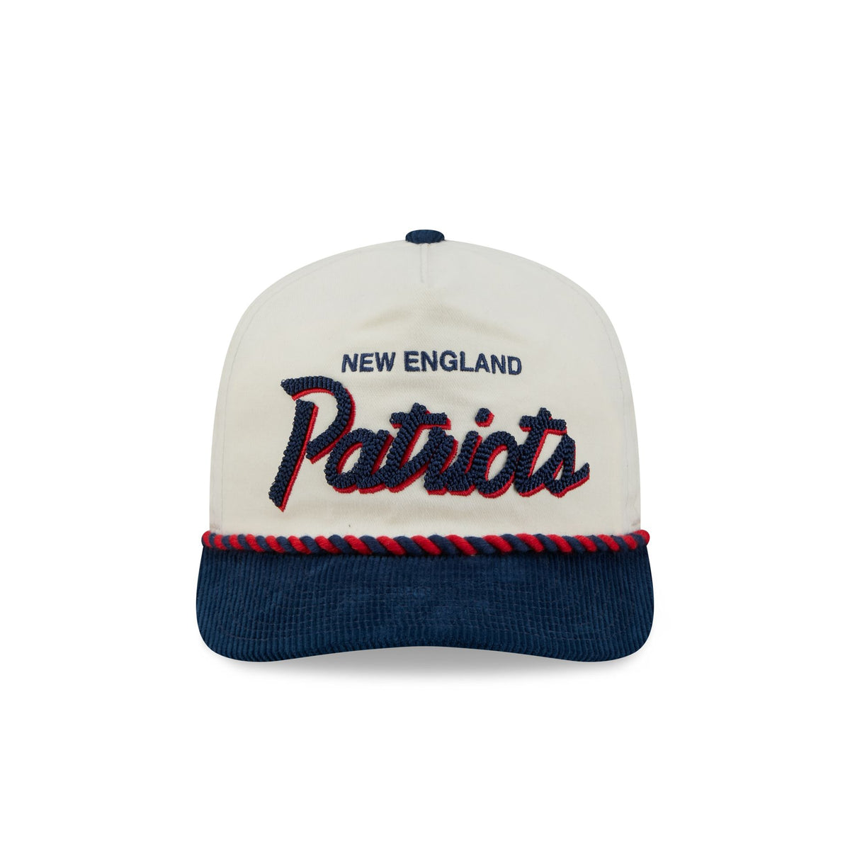 New England Patriots Retro Pack Script Rope 19TWENTY Snapback Hat