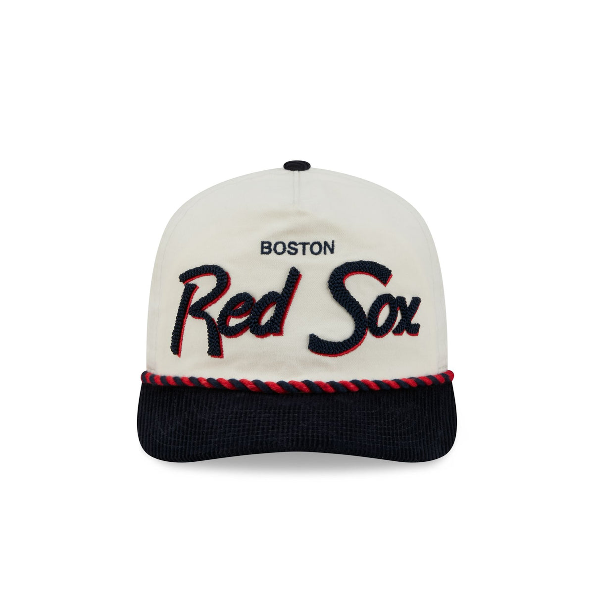 Boston Red Sox Retro Pack Script Rope 19TWENTY Snapback Hat