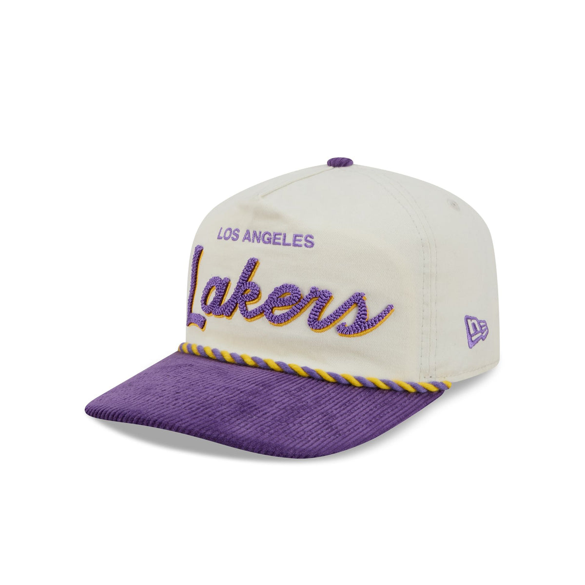 Los Angeles Lakers Retro Pack Script Rope 19TWENTY Snapback Hat