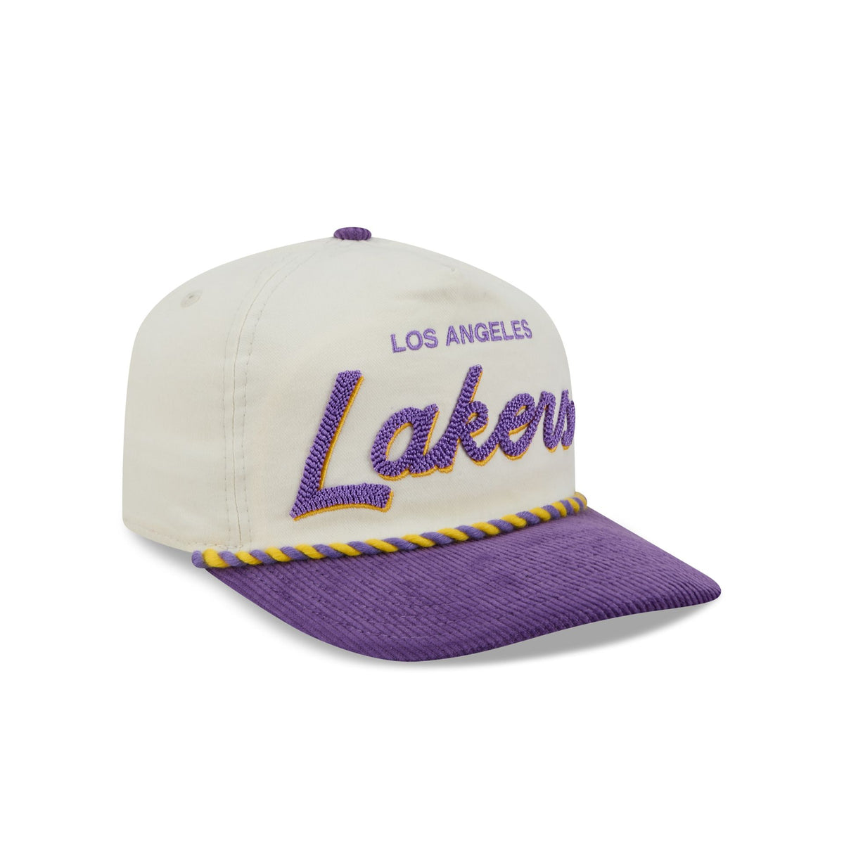 Los Angeles Lakers Retro Pack Script Rope 19TWENTY Snapback Hat