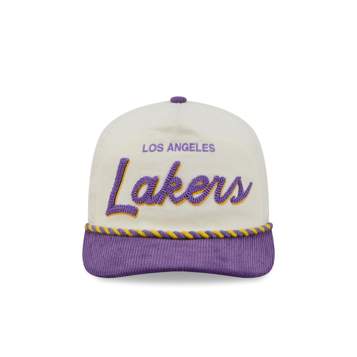 Los Angeles Lakers Retro Pack Script Rope 19TWENTY Snapback Hat
