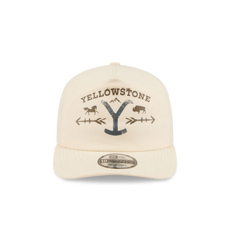 Yellowstone Chrome White 19TWENTY Snapback Hat
